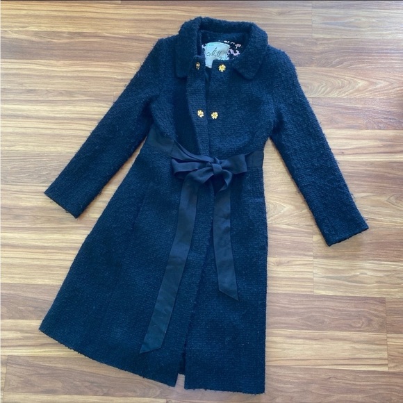 ❗️SOLD❗️Milly Knit Textured Coat - Picture 3 of 7